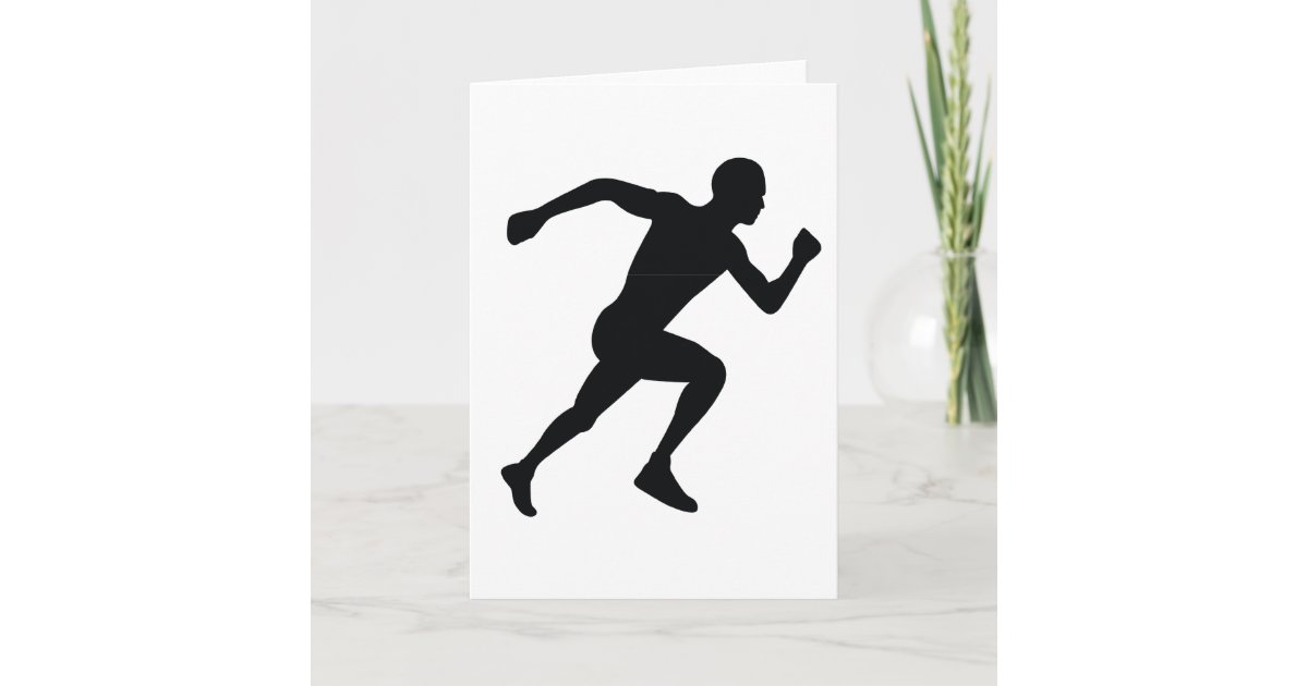 Runner Card Zazzle.co.uk