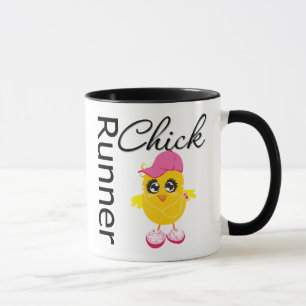 Runner Chick Mug