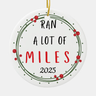 Runner Christmas Ornament Funny Holiday Gift 2025