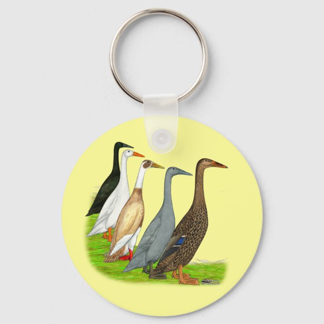 Runner Duck Assortment Key Ring (Front)