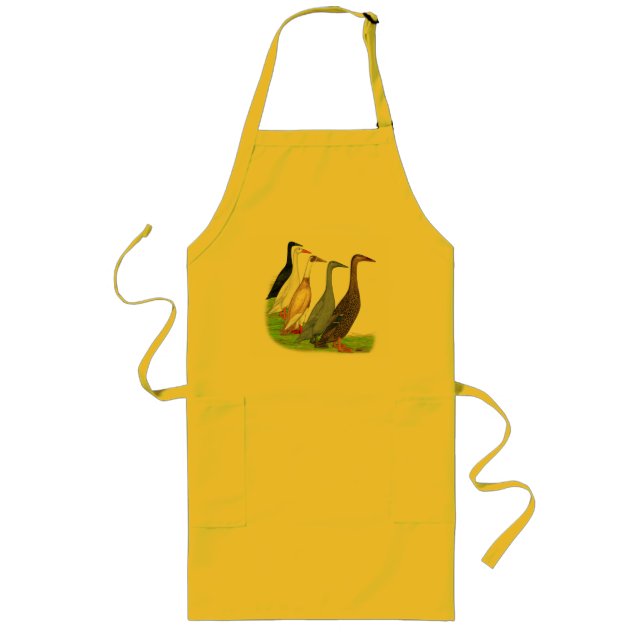 Runner Duck Assortment Long Apron (Front)