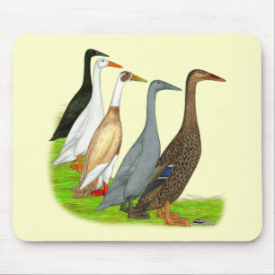 Runner Duck Assortment Mouse Mat