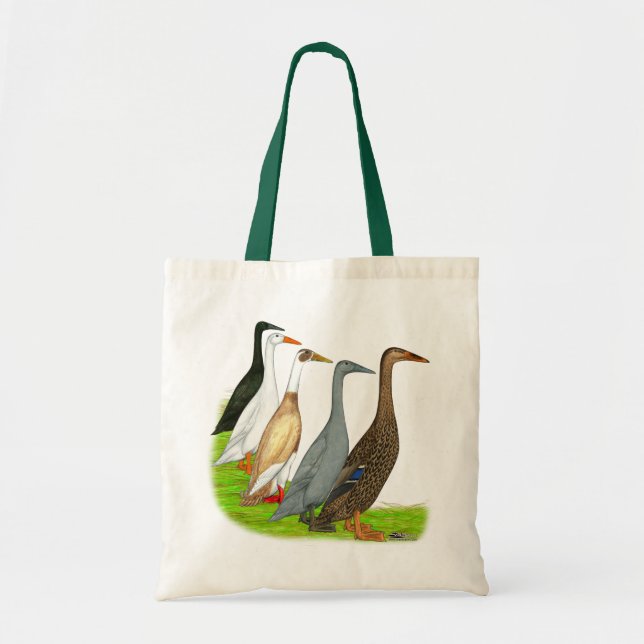 Runner Duck Assortment Tote Bag (Front)