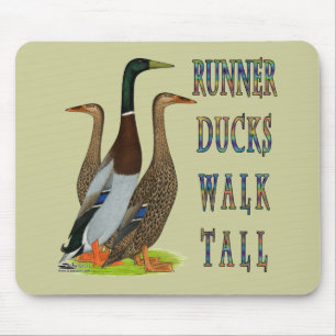 Runner Ducks Walk Tall Mouse Mat