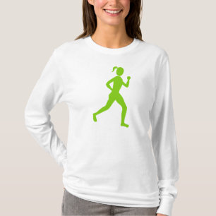 Runner (Female) - Martian Green T-Shirt