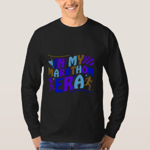 Runner IN MY MARATHON ERA Running Funny Women T-Shirt