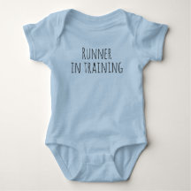 Runner In Training Baby One-Piece