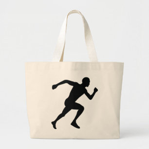 Runner Large Tote Bag