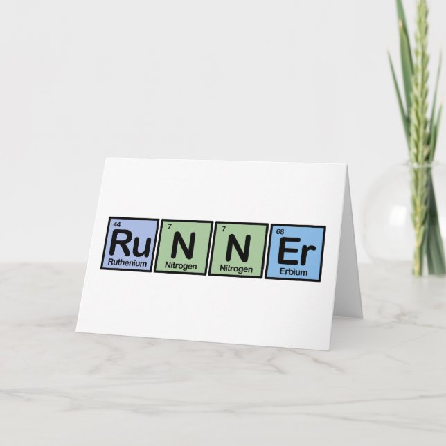 Runner made of Elements Card (Front)