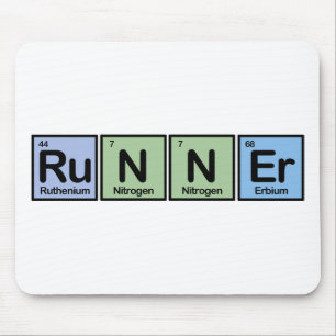 Runner made of Elements Mouse Mat