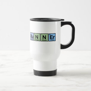 Runner made of Elements Travel Mug