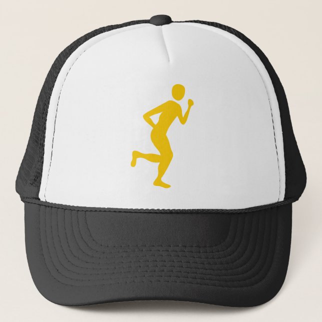 Runner (Male) - Amber Trucker Hat (Front)