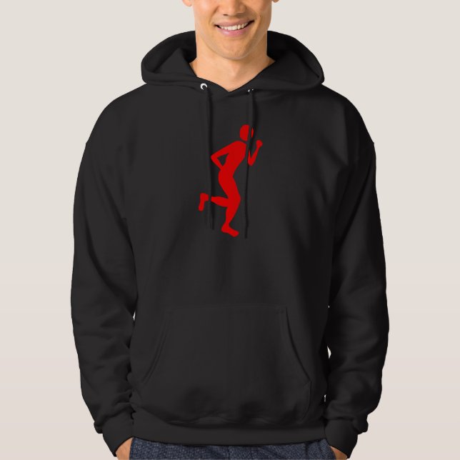 Runner (Male) - Red Hoodie (Front)