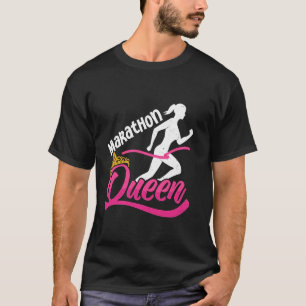 Runner MARATHON QUEEN Running Funny Marathon T-Shirt