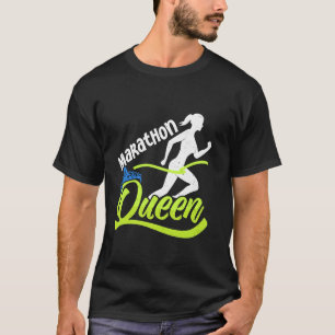 Runner MARATHON QUEEN Running Funny Marathon T-Shirt
