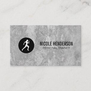 Runner Minimalist Business Card