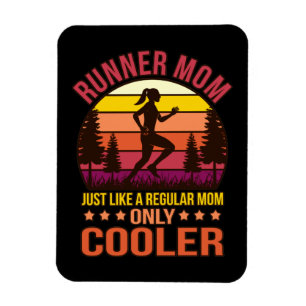 Runner Mum Definition Half Marathon Running Lover Magnet