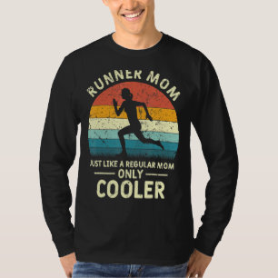 Runner Mum Funny Marathon Running Jogging Mothers T-Shirt