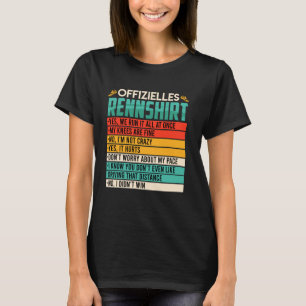RUNNER OFFICIAL RACE SHIRT Running Funny Marathon