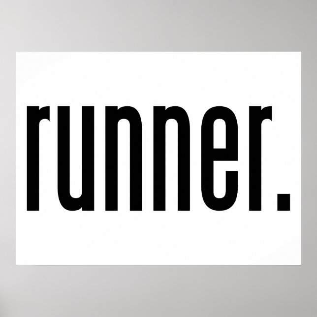 runner. poster (Front)