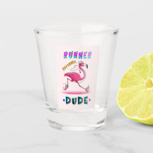 Runner Rhythmic Dude Shot Glass