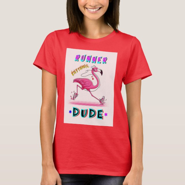 Runner Rhythmic Dude T-Shirt (Front)
