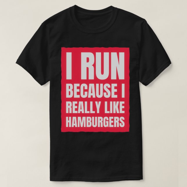 Runner Run Marathon Funny Jogger Sport Gift Idea 4 T-Shirt (Design Front)