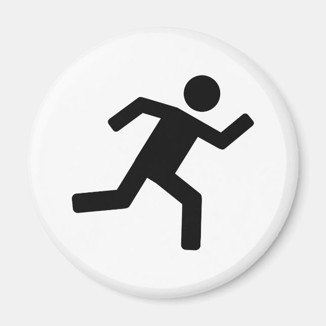 Runner - running magnet (Front)