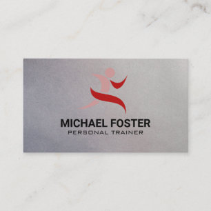 Runner Stylised Logo   Kettle Bells Appointment Card