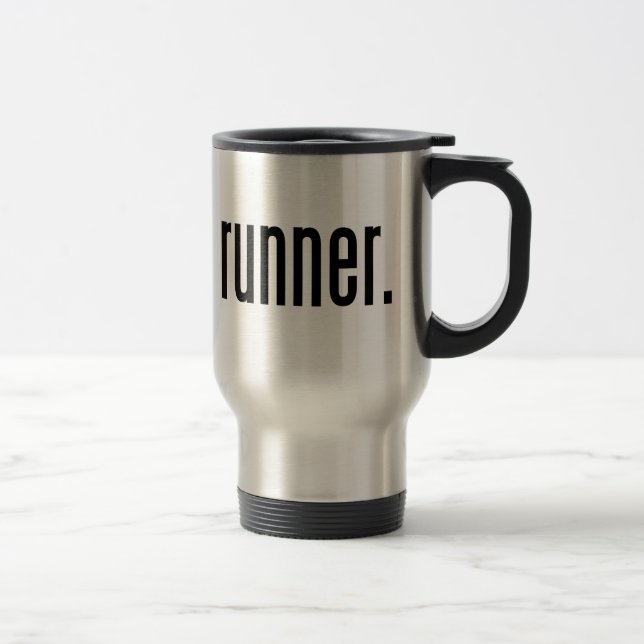 runner. travel mug (Right)