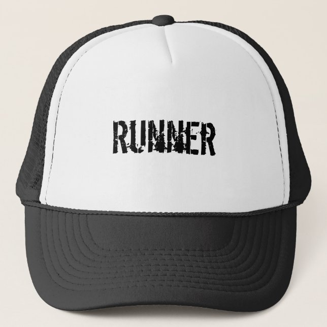 Runner Trucker Hat (Front)