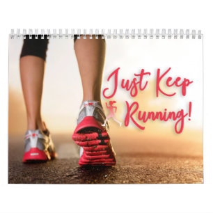 Runner, Woman Version Wall Calendar