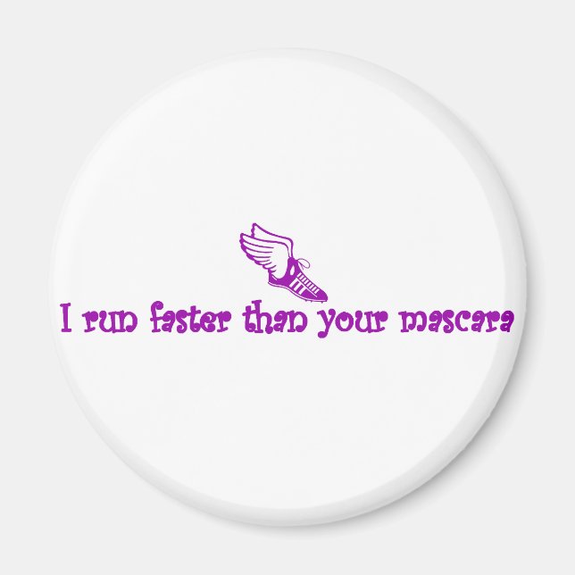 RunnerChick Mascara Magnet (Front)