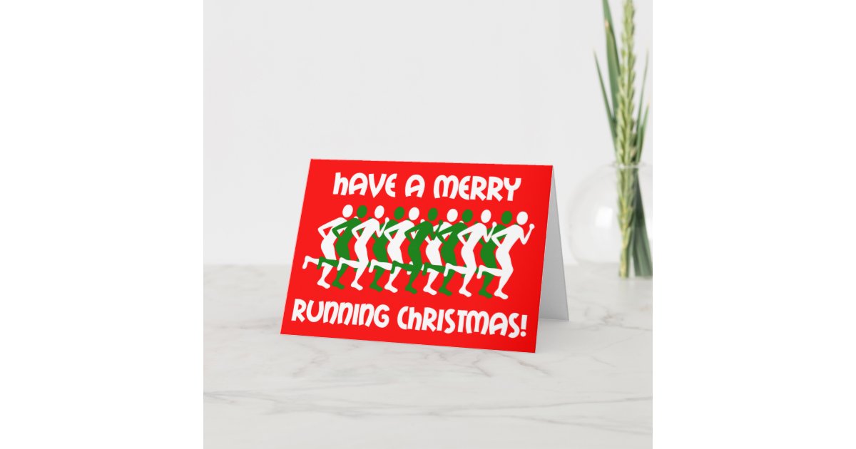 Christmas Cards For Runners 