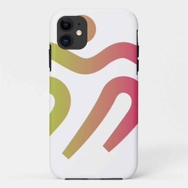 runners group illustration Case-Mate iPhone case (Back)