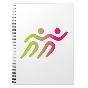 runners group illustration notebook
