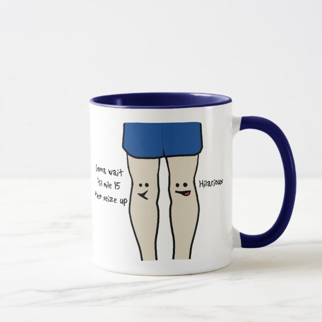 Runners Knees Mug (Right)