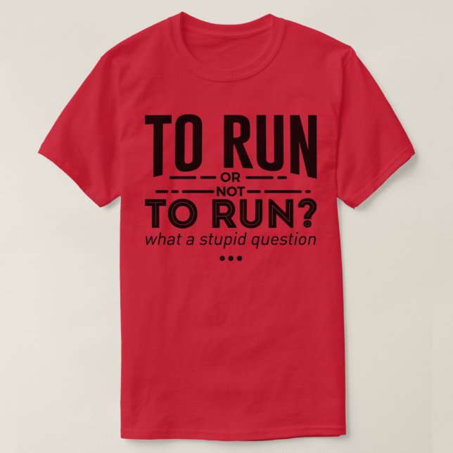 Runners Run Running Is Life T-Shirt (Design Front)