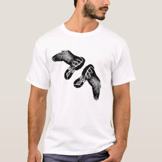 Runners Running wings Mens Teen Athlete Run T-Shirt