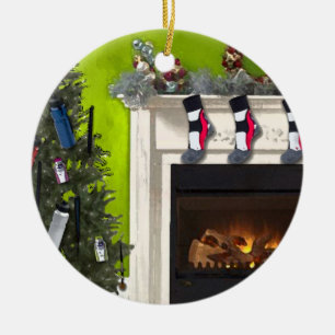 Runner's Tree Ceramic Tree Decoration
