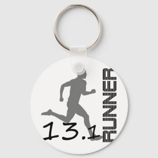 Runners Zone Half Marathon gifts and apparel Key Ring