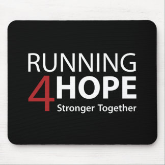 Running4Hope Black Mouse Mat