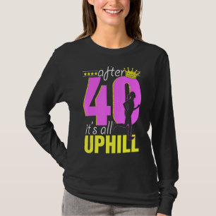 Running  40 Years Old 40th Birthday T-Shirt