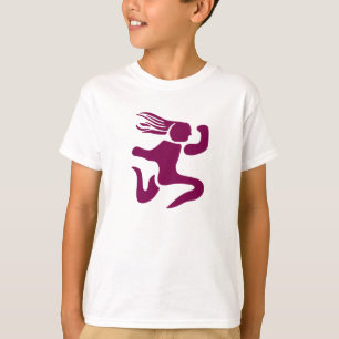Running Against The Wind Unisex Kids Tee