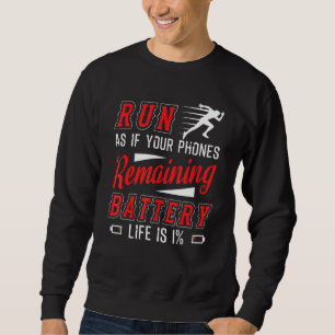 Running And Fitness Design 1 Sweatshirt