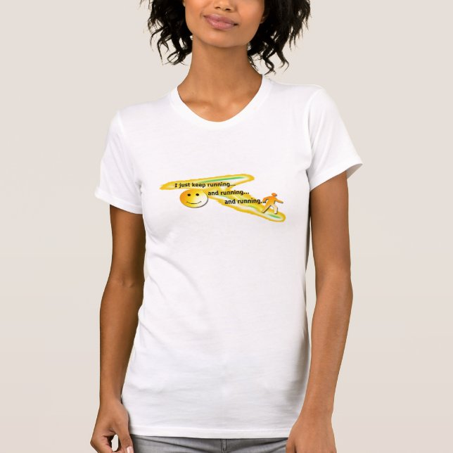 Running and Running T-Shirt (Front)