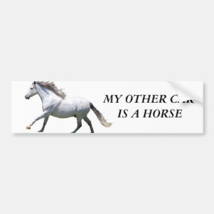 RUNNING ANDALUSIAN BUMPER STICKER
