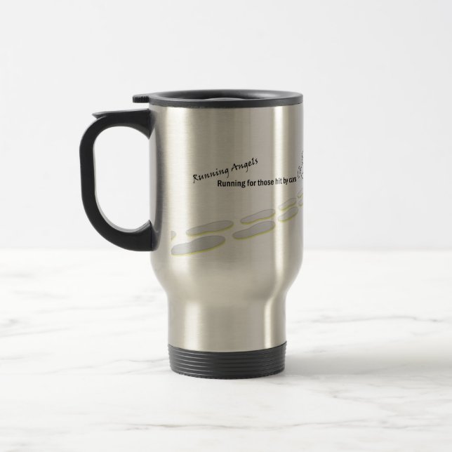 Running Angels Travel Mug (Left)