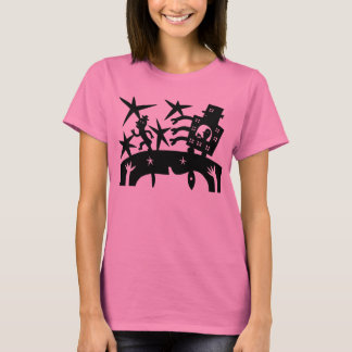 Running Away From A Robot T-Shirt