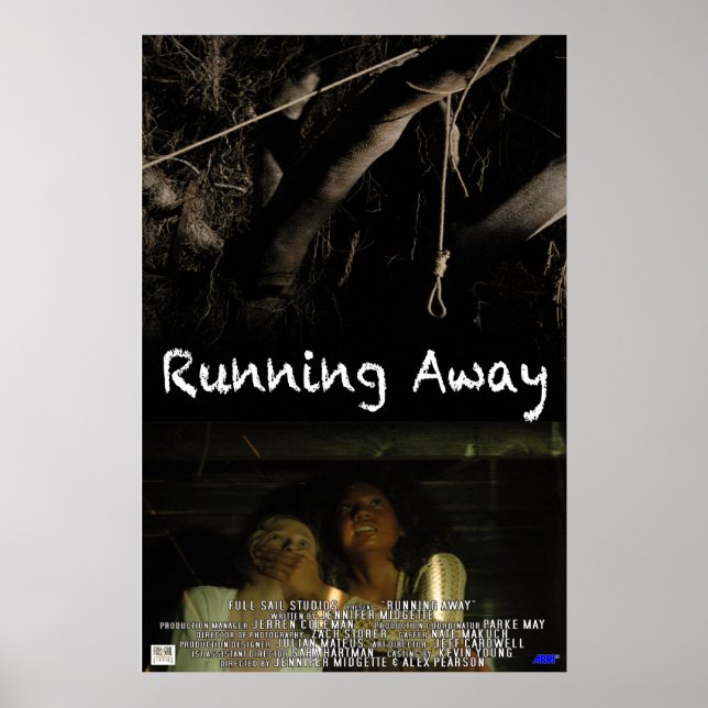 Running Away Poster (Front)